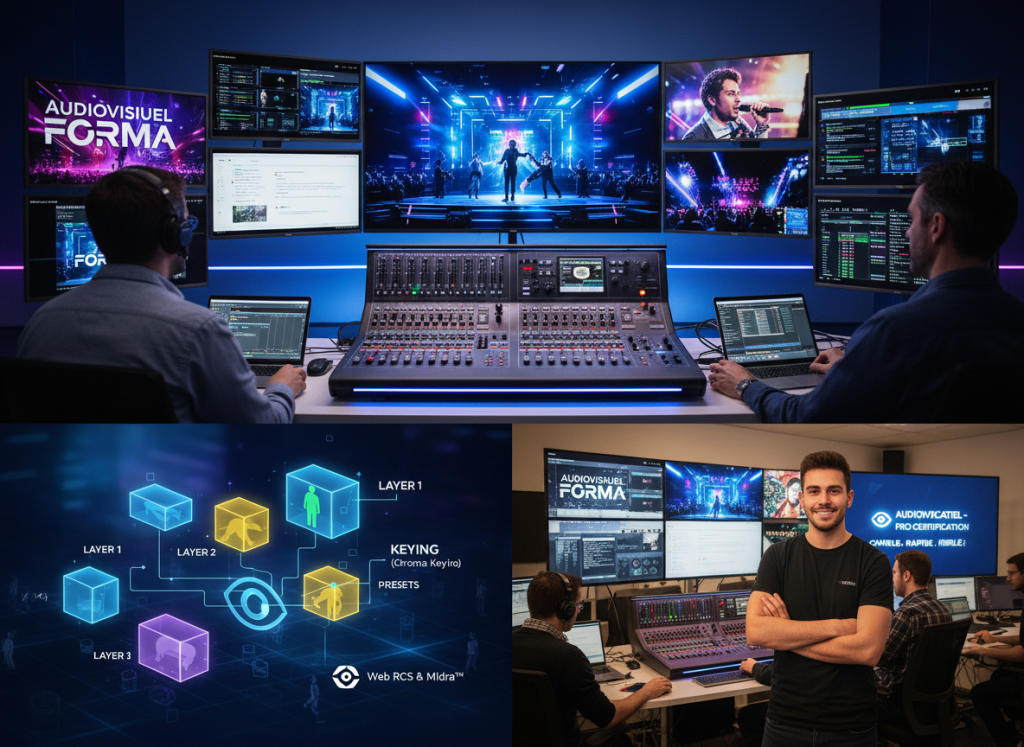 Mélangeurs video multi écran 